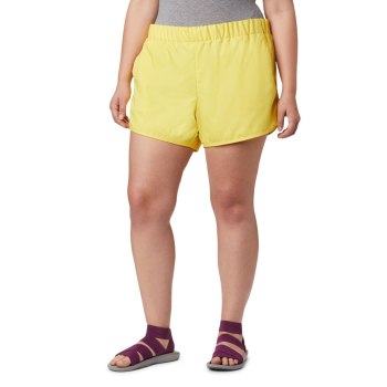 Columbia Ženske Kratke Hlače - Chill River Plus Size Žute | DJQP-69573